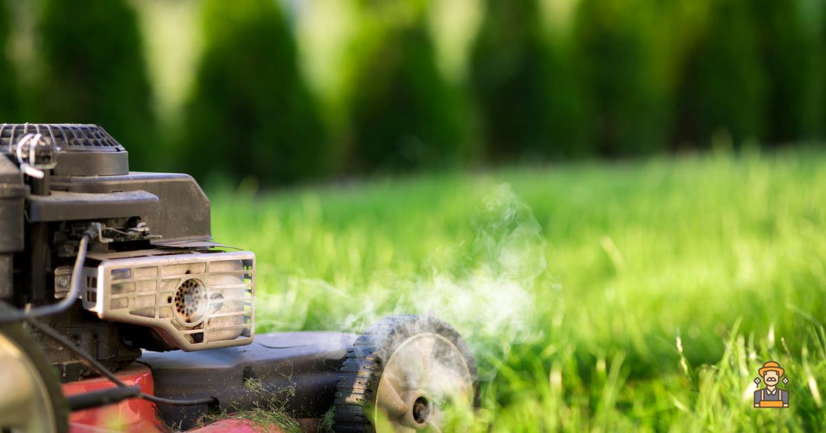 Why Is My Lawn Mower Smoking? 4 Causes and Solutions