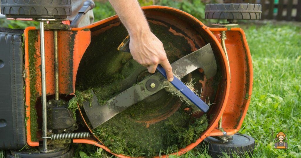 How To Sharpen Lawn Mower Blades Without Removing 4774